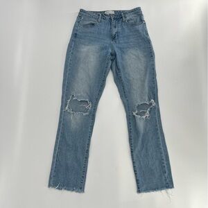 Articles Of Society Distressed Rough Hem Jeans Size 24 Women’s